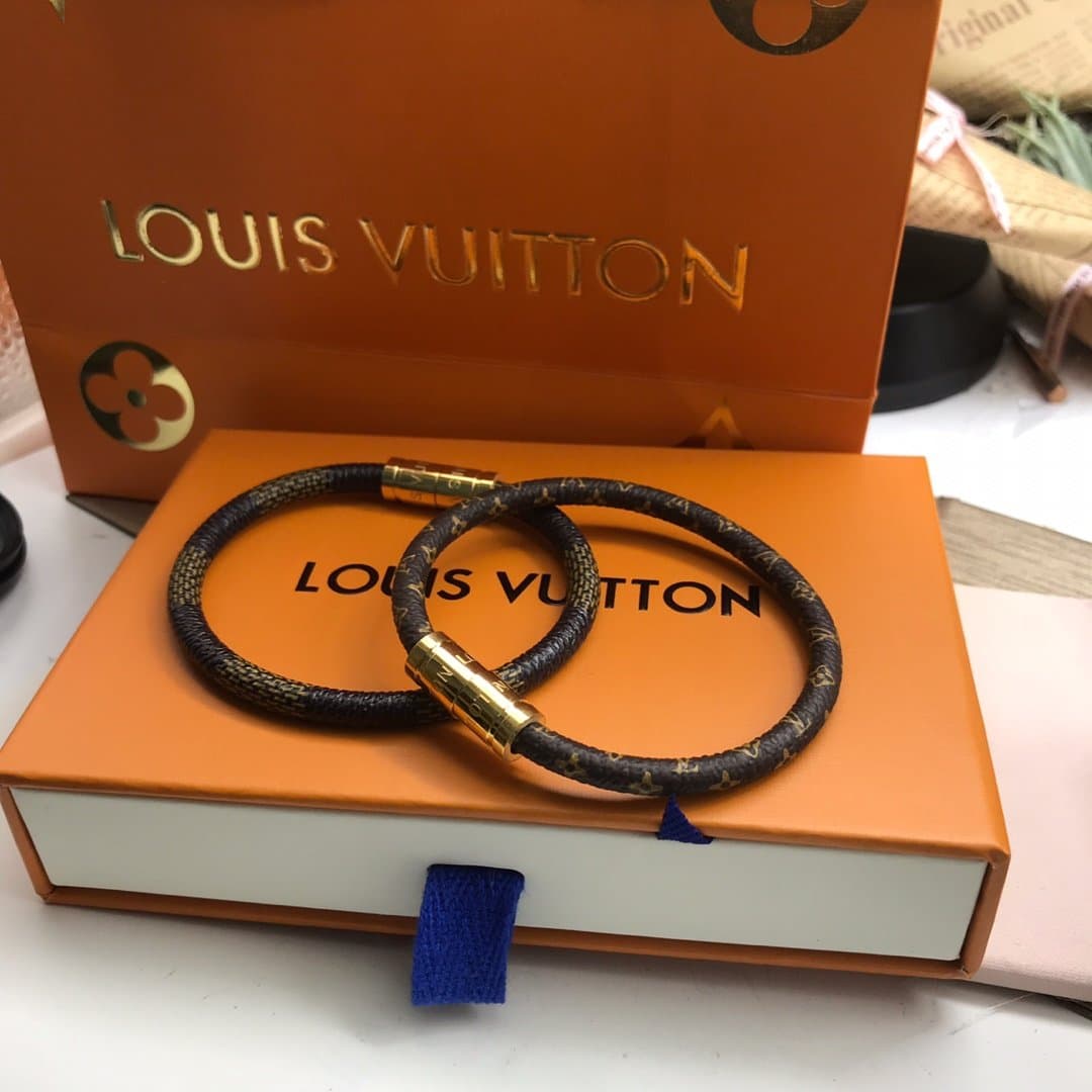 Leather bracelet CNC engraved